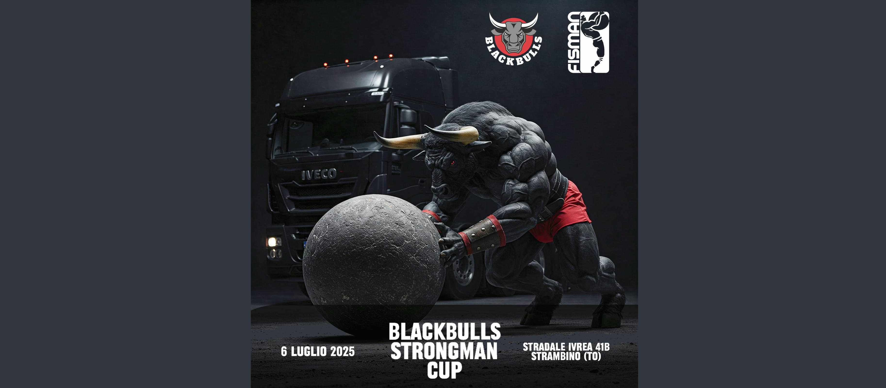 DOMENICA 6 LUGLIO TORNA LA BLACKBULLS CUP DI STRAMBINO (TO)!!!